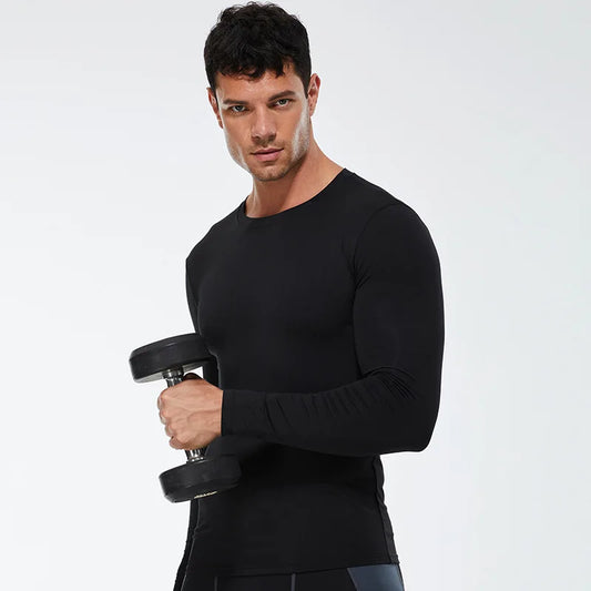 Quick-Dry Compression Long Sleeve T-Shirt