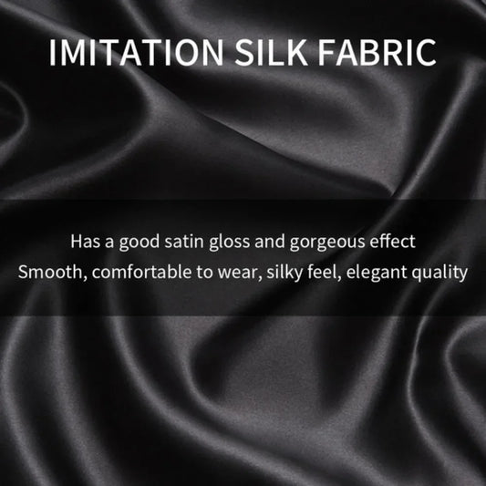 4-Piece Silk Eye Mask & Headband Set