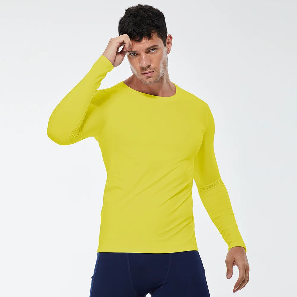 Quick-Dry Long Sleeve Compression Shirt
