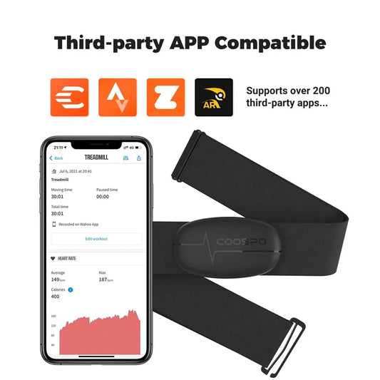 COOSPO H6/H9Z Bluetooth Chest Heart Rate Monitor