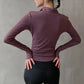 Zip-Up Long Sleeve Sports Jacket