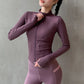 Zip-Up Long Sleeve Sports Jacket