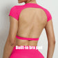 Hearuisavy Backless Breathable Sports Crop Top