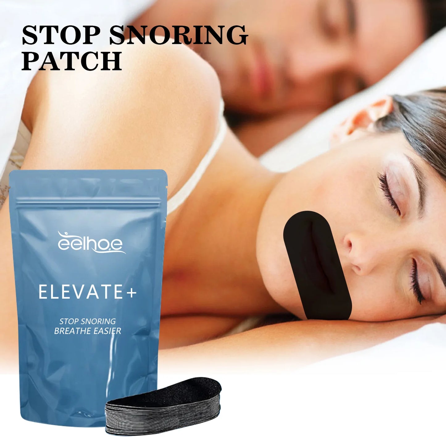 Stop Snoring Patch – Nose Breathing Aid for Better Sleep