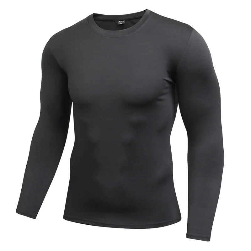 Compression Long Sleeve Running Shirt