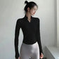 Zip-Up Long Sleeve Sports Jacket