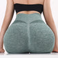 High-Waist Scrunch Yoga Shorts