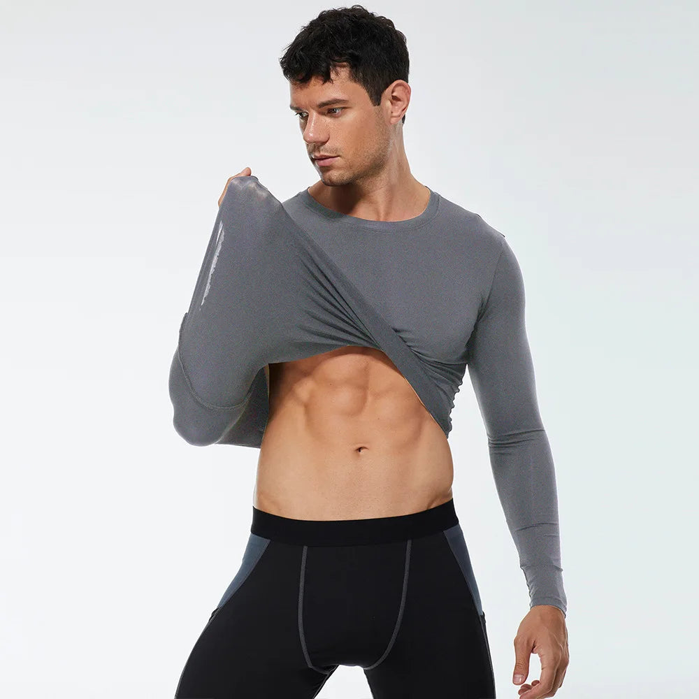 Compression Long Sleeve Running Shirt