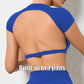 Hearuisavy Backless Breathable Sports Crop Top