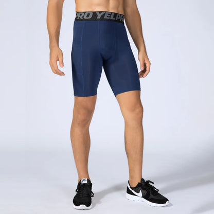 Compression Running Shorts with Pocket