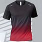 Quick-Dry Gradient Sports T-Shirt