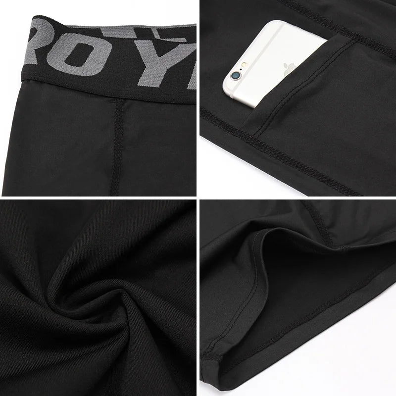 Compression Running Shorts with Pocket