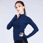 Zip-Up Long Sleeve Sports Jacket